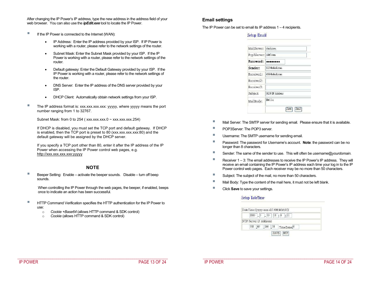 Addtron Technology IP Power 9258 User Manual | Page 7 / 12
