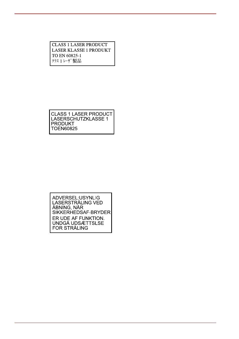 International precautions | Toshiba Qosmio G30 HD-DVD (PQG32) User Manual | Page 12 / 302