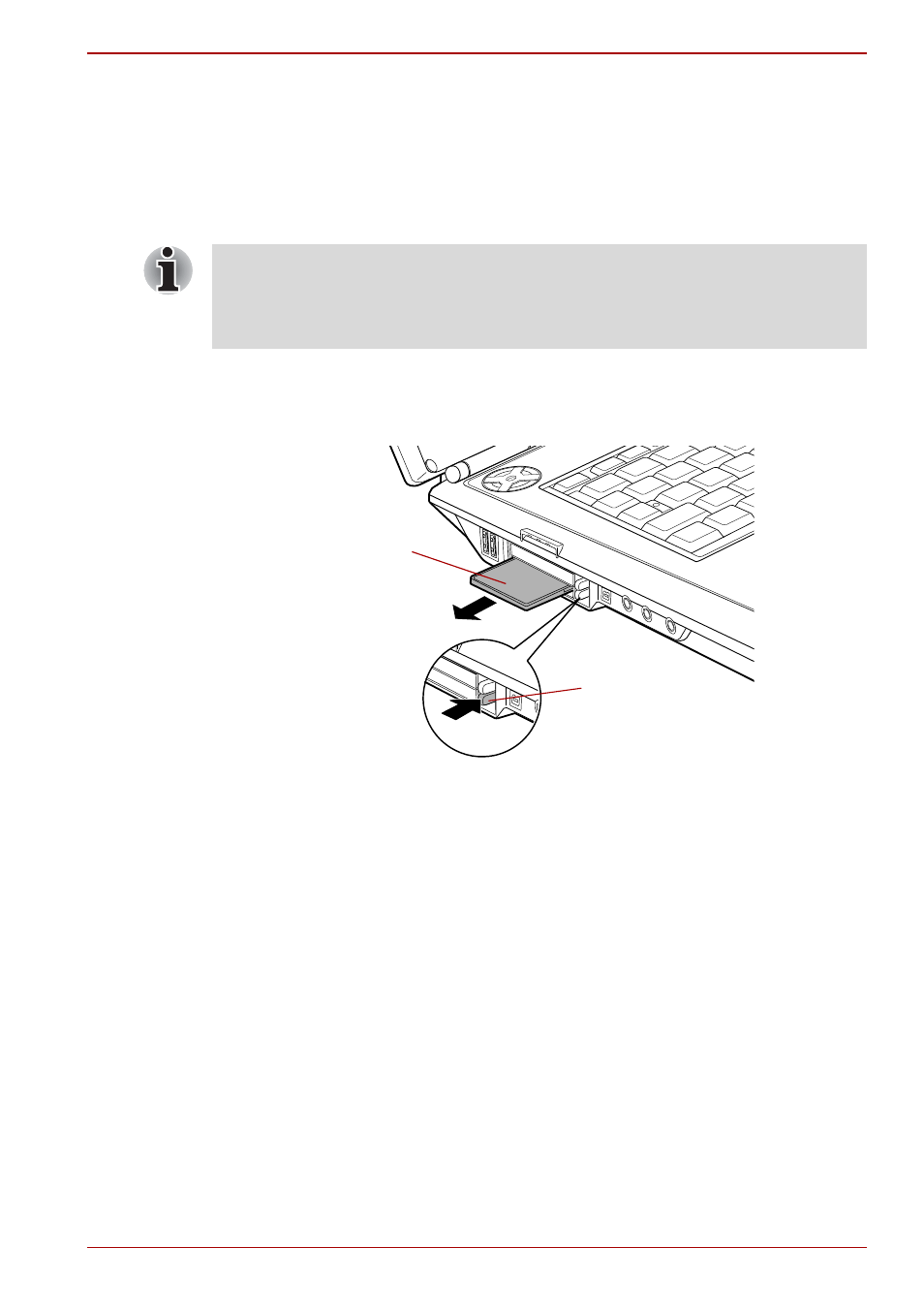 Expresscard, Expresscard -3, Removing a pc card | Inserting an expresscard | Toshiba Qosmio G30 HD-DVD (PQG32) User Manual | Page 185 / 302