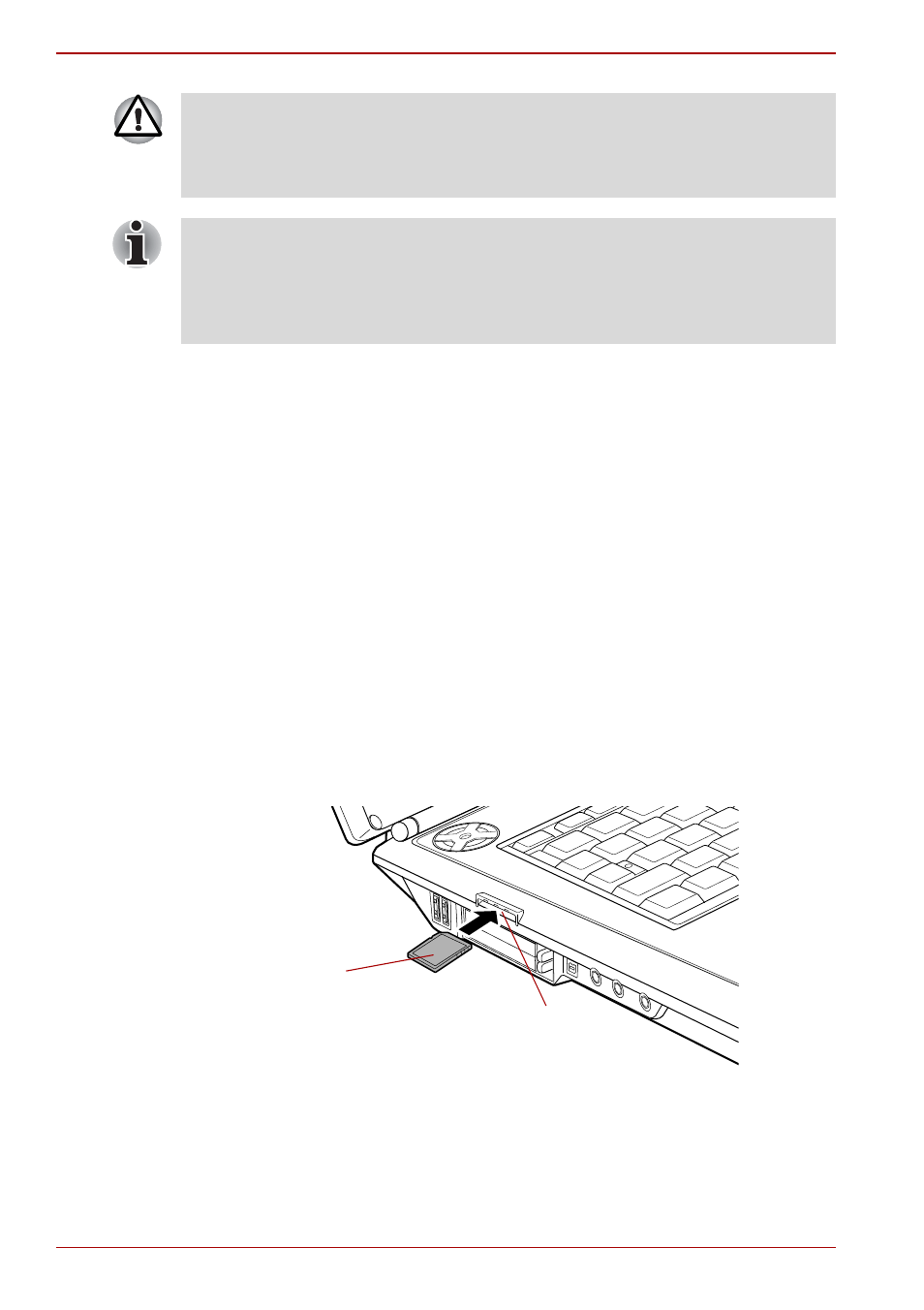 Inserting an sd card | Toshiba Qosmio G30 HD-DVD (PQG32) User Manual | Page 188 / 302