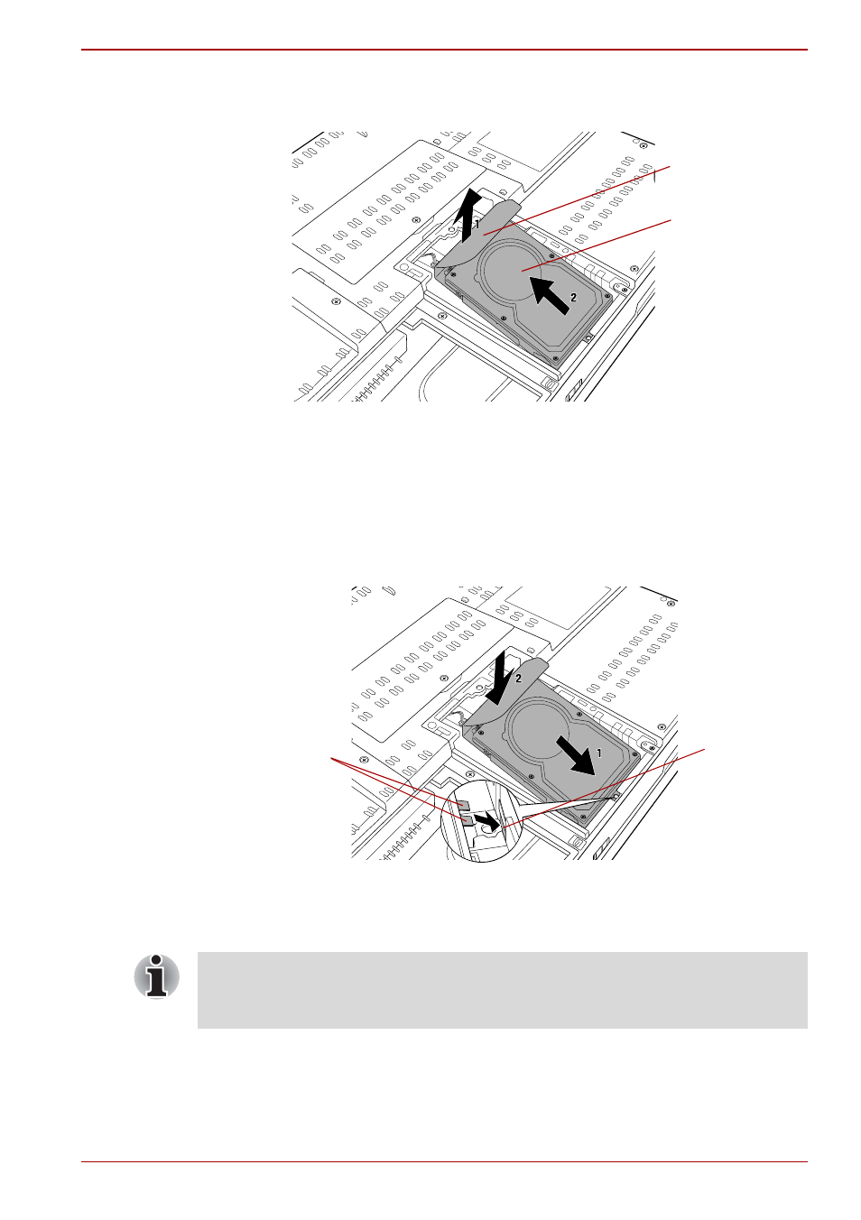 Installing the hard disk drive pack | Toshiba Qosmio G30 HD-DVD (PQG32) User Manual | Page 201 / 302