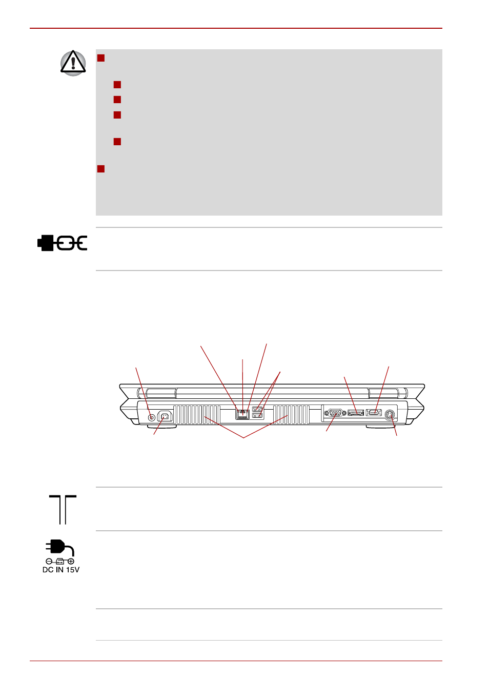 Back side, Back side -6 | Toshiba Qosmio G30 HD-DVD (PQG32) User Manual | Page 46 / 302