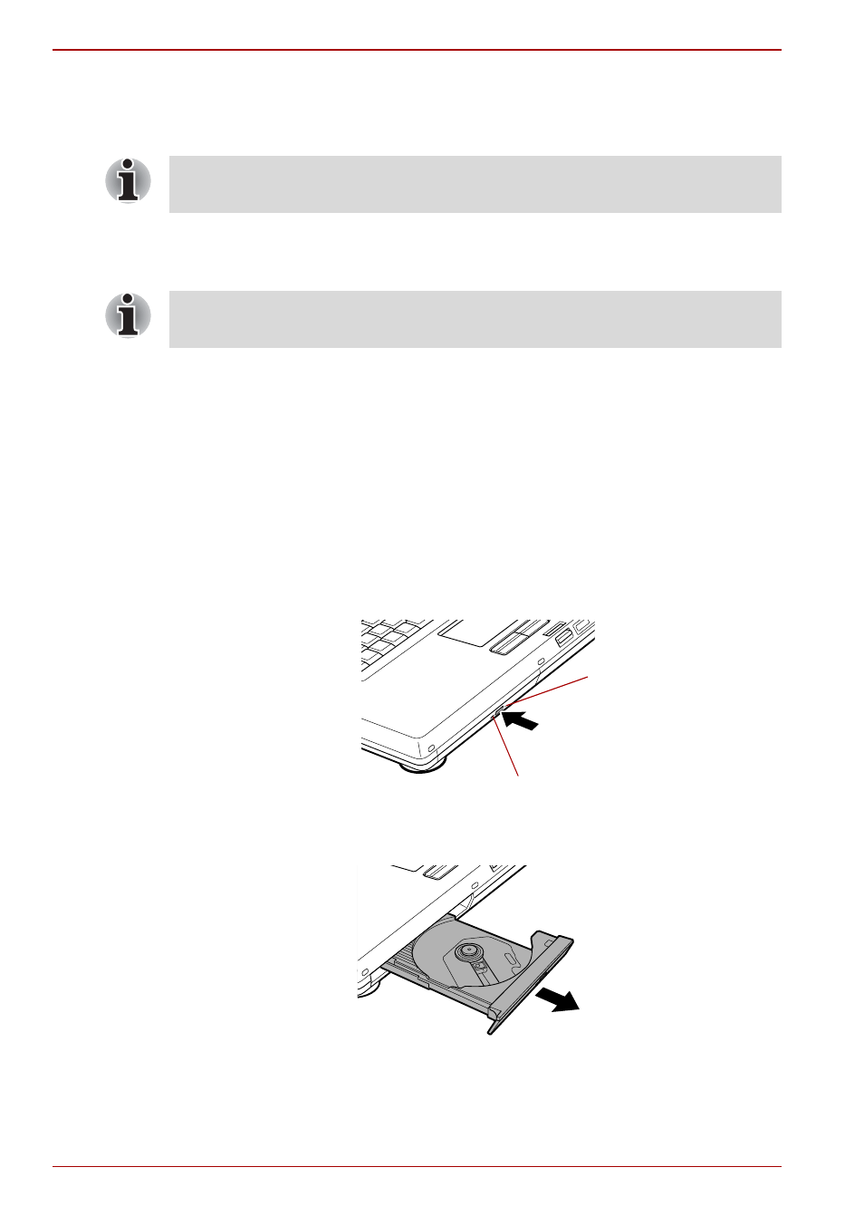 Using hd dvd-rom drives, Using hd dvd-rom drives -14, Loading discs | Toshiba Qosmio G30 HD-DVD (PQG32) User Manual | Page 92 / 302