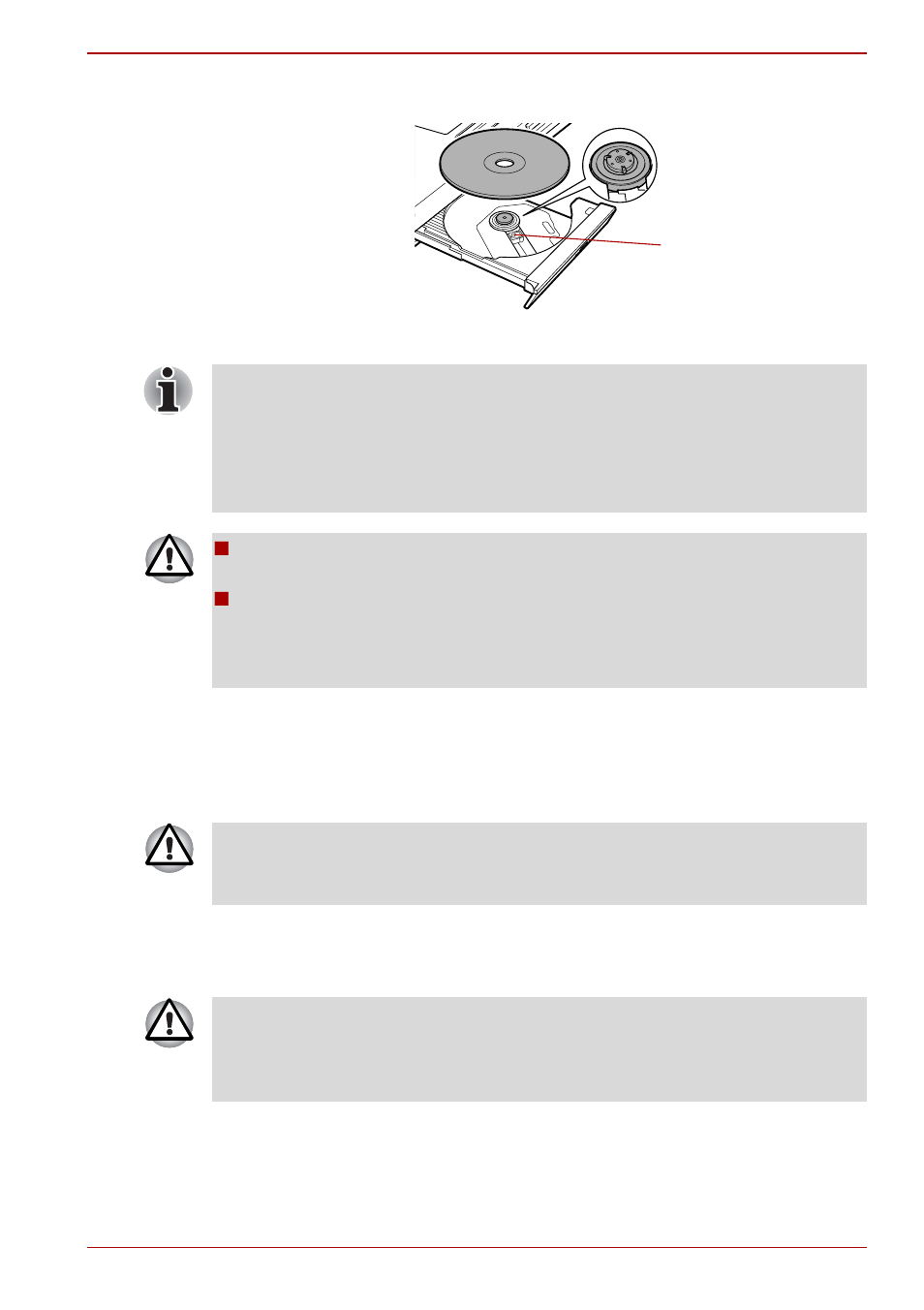 Removing discs | Toshiba Qosmio G30 HD-DVD (PQG32) User Manual | Page 93 / 302