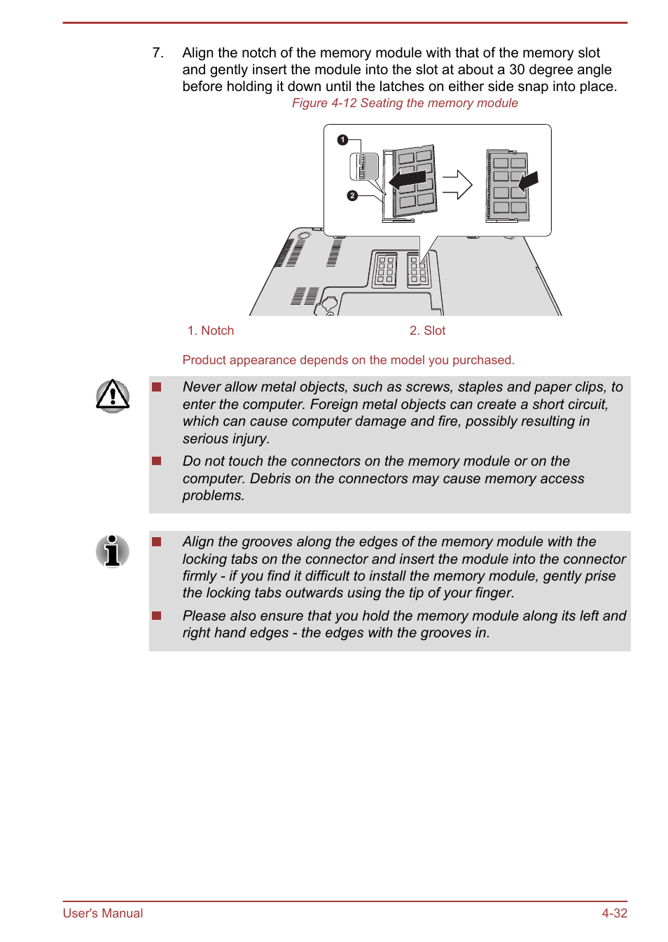 Toshiba Satellite L950 User Manual | Page 89 / 142