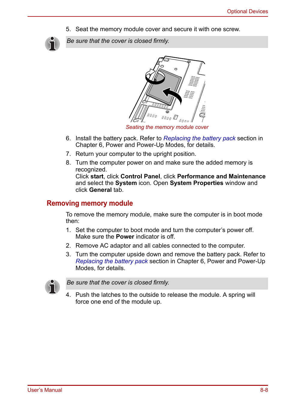 Toshiba Portege R200 (PPR21) User Manual | Page 126 / 184