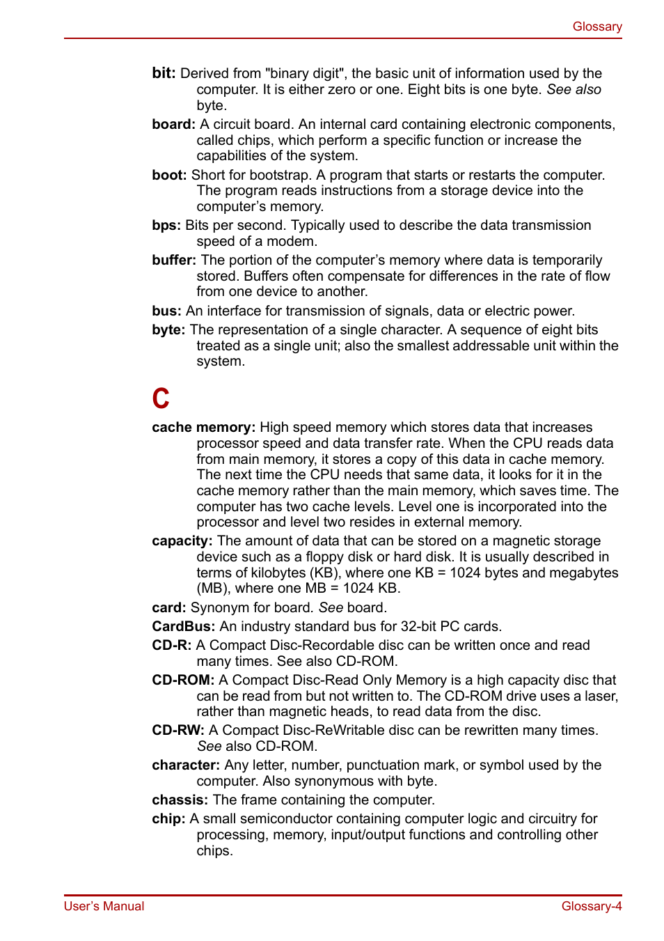 Toshiba Portege R200 (PPR21) User Manual | Page 171 / 184