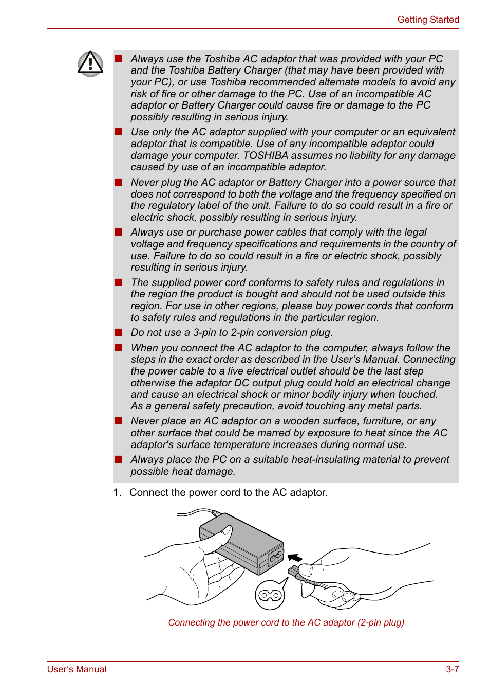 Toshiba Portege R200 (PPR21) User Manual | Page 51 / 184