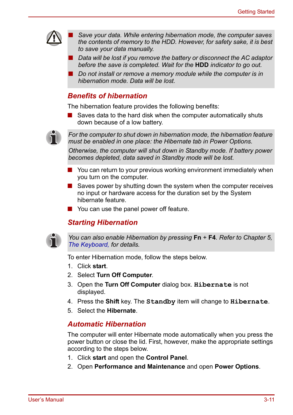 Toshiba Portege R200 (PPR21) User Manual | Page 55 / 184