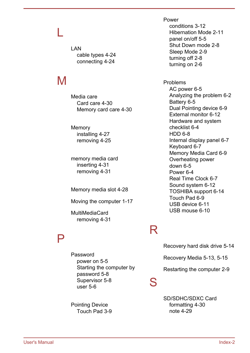 Toshiba Satellite C50-A User Manual | Page 134 / 135