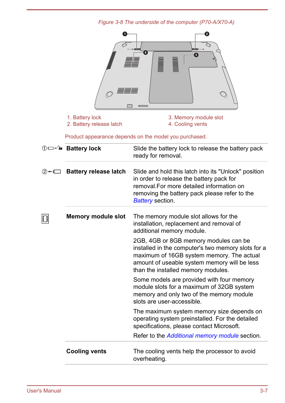 Toshiba Satellite P70T-A User Manual | Page 37 / 153
