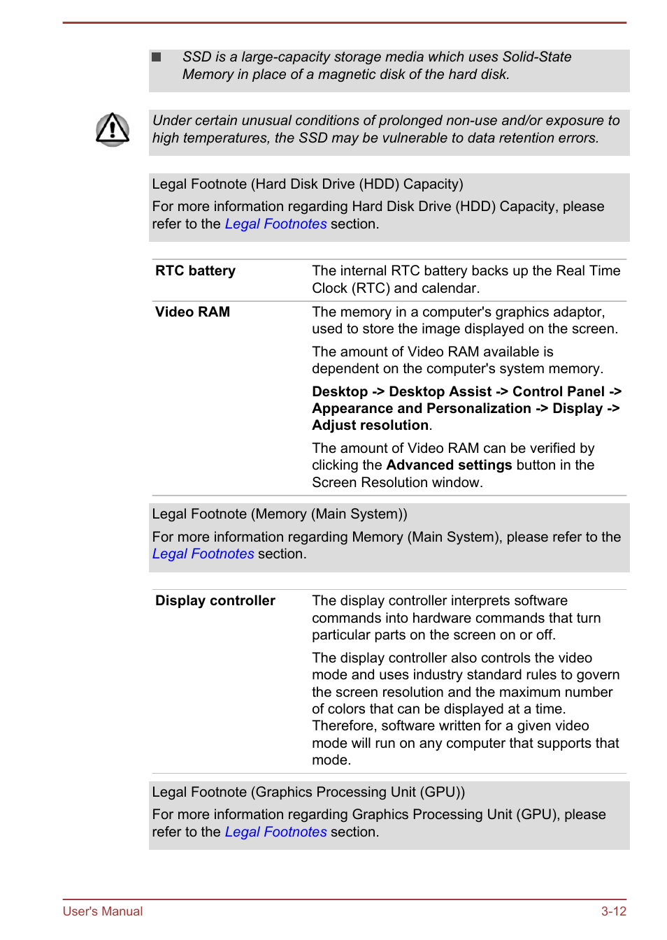 Toshiba Satellite P70T-A User Manual | Page 42 / 153
