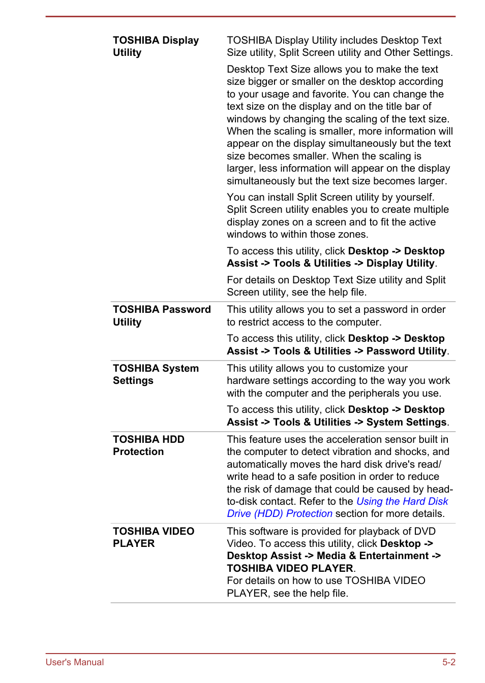 Toshiba Satellite P70T-A User Manual | Page 96 / 153
