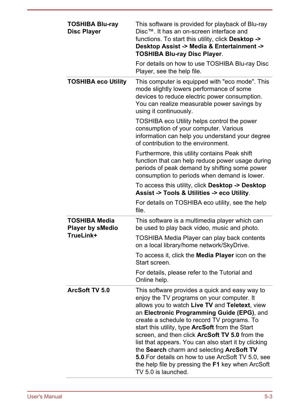 Toshiba Satellite P70T-A User Manual | Page 97 / 153