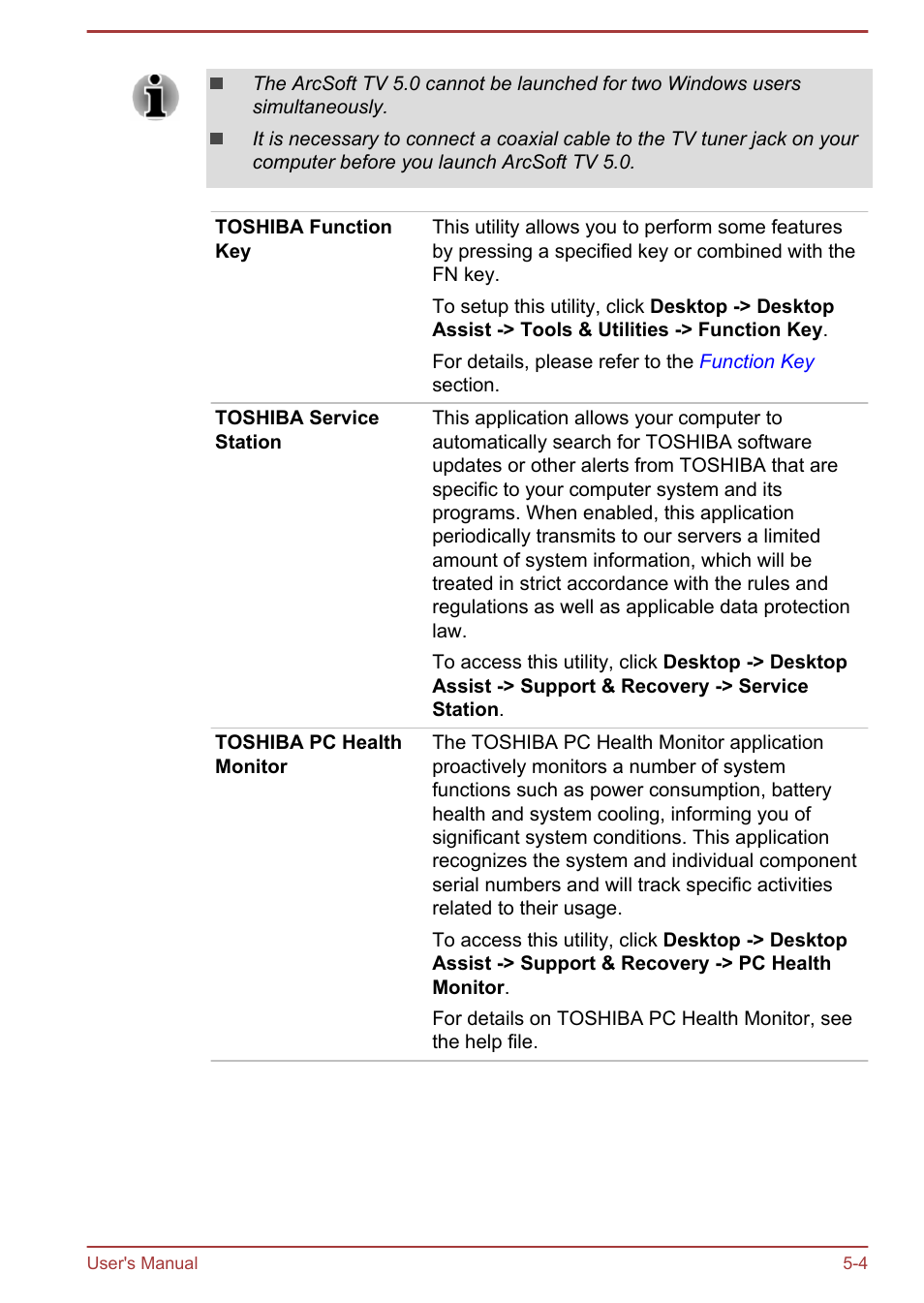 Toshiba Satellite P70T-A User Manual | Page 98 / 153