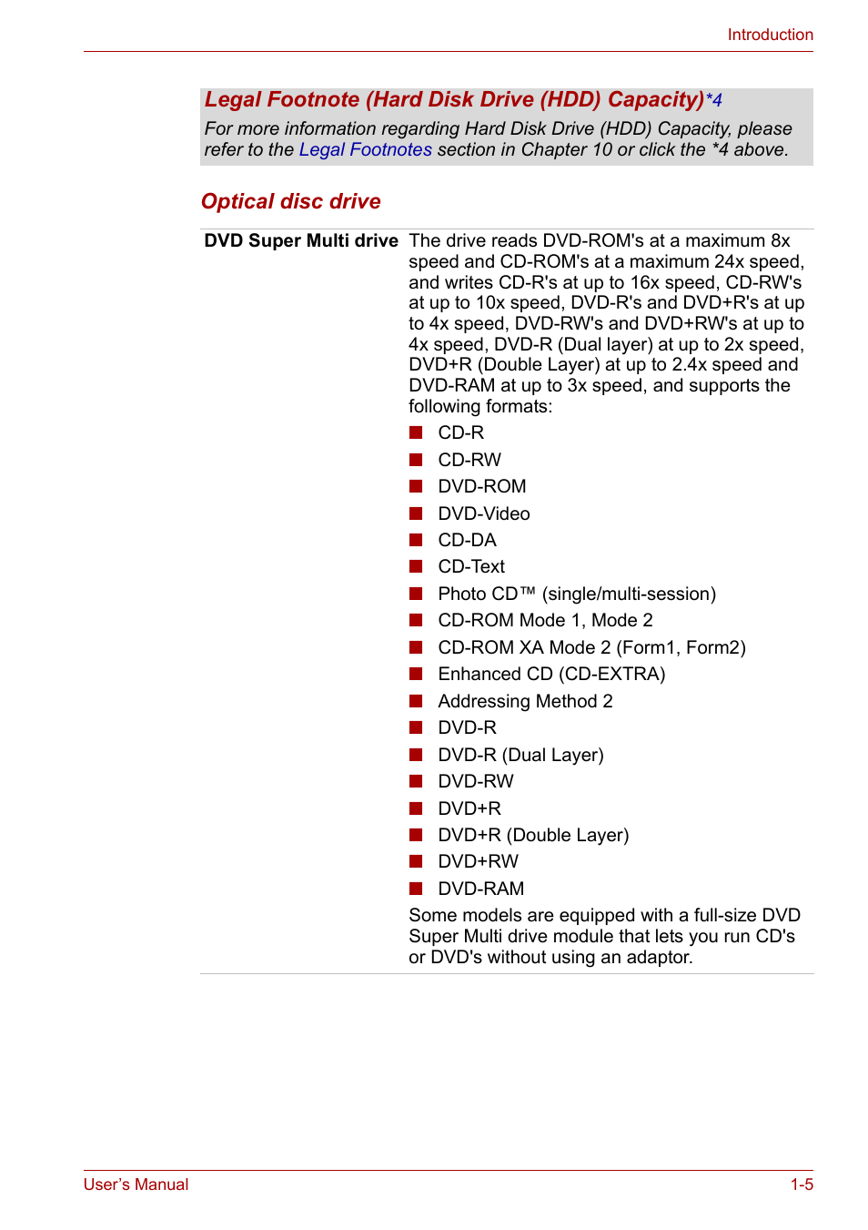 Toshiba Qosmio X300 User Manual | Page 26 / 219