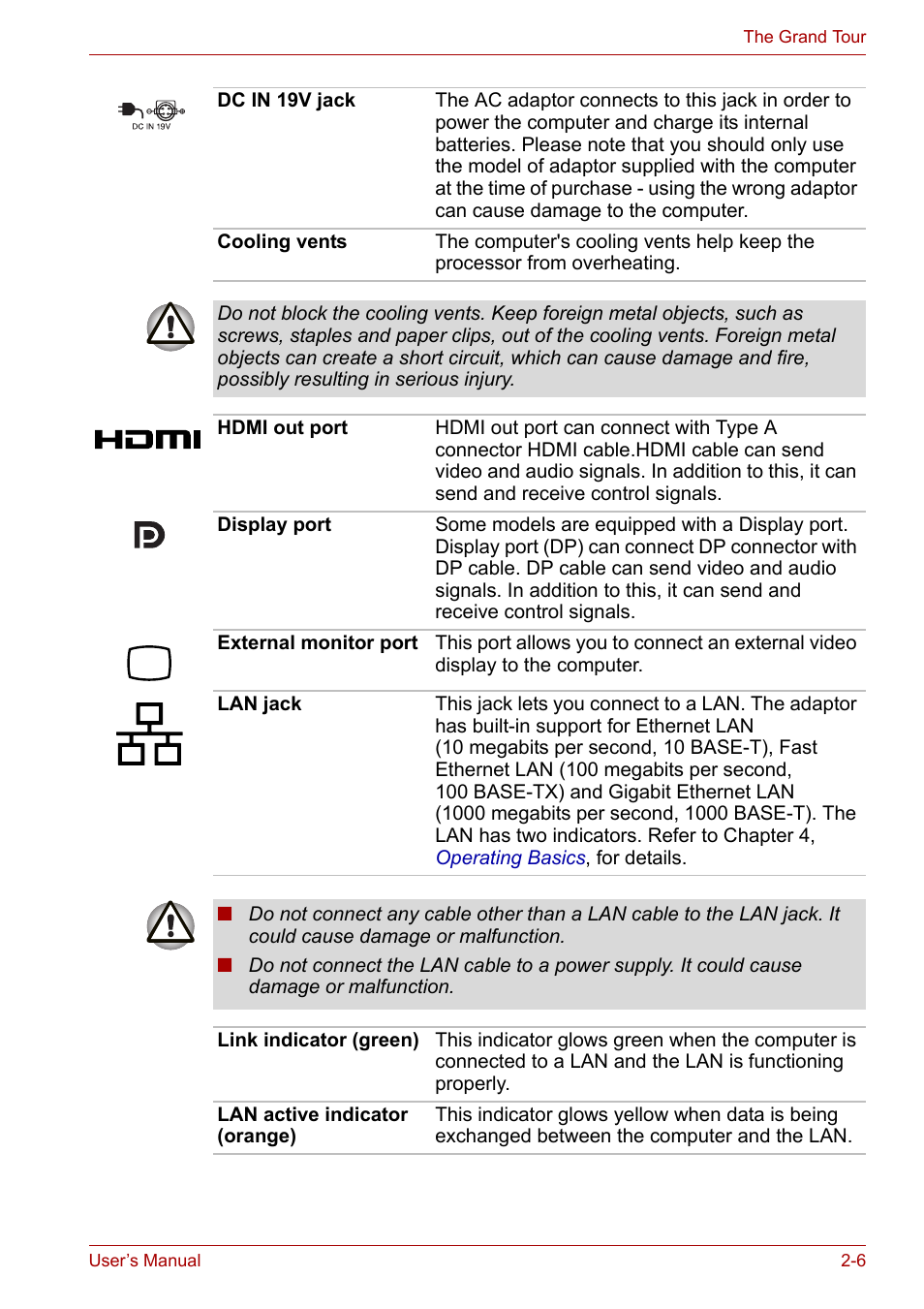 Toshiba Qosmio X300 User Manual | Page 42 / 219