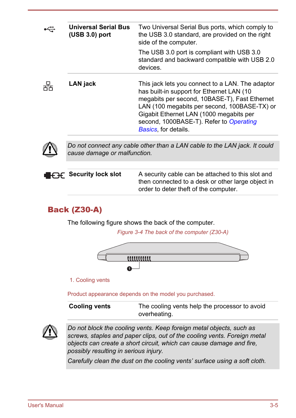 Back (z30-a) | Toshiba Satellite Z30-A User Manual | Page 38 / 161