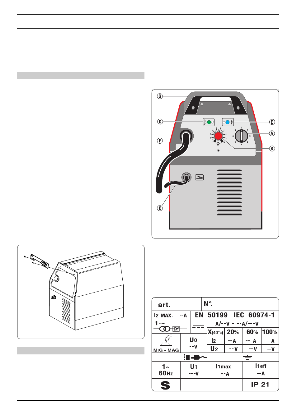 Instruction manual for wire welding machines | ATD Tools ATD 37155 User Manual | Page 2 / 24