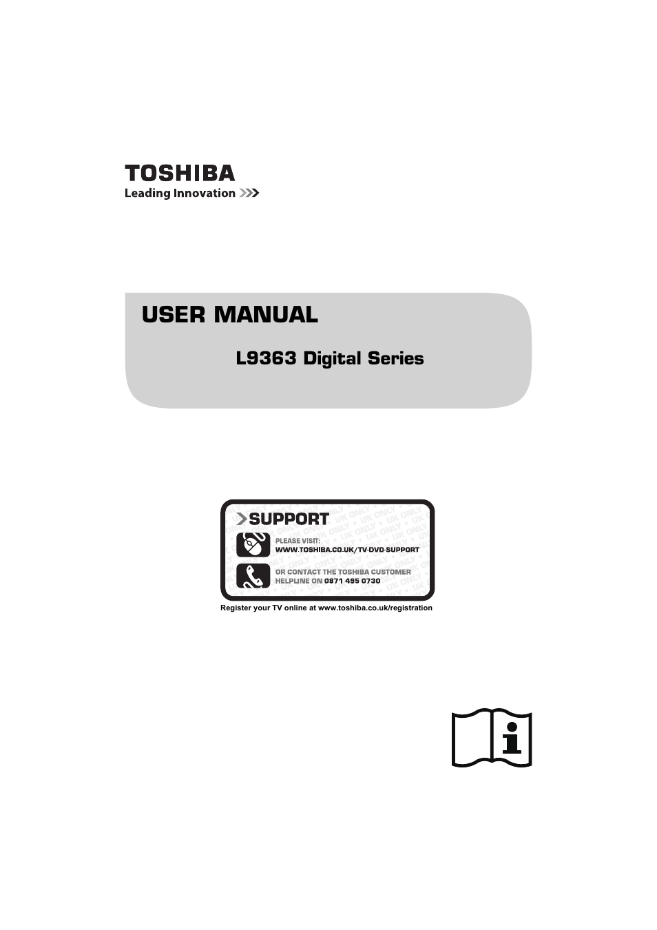 Toshiba L9363 User Manual | 106 pages