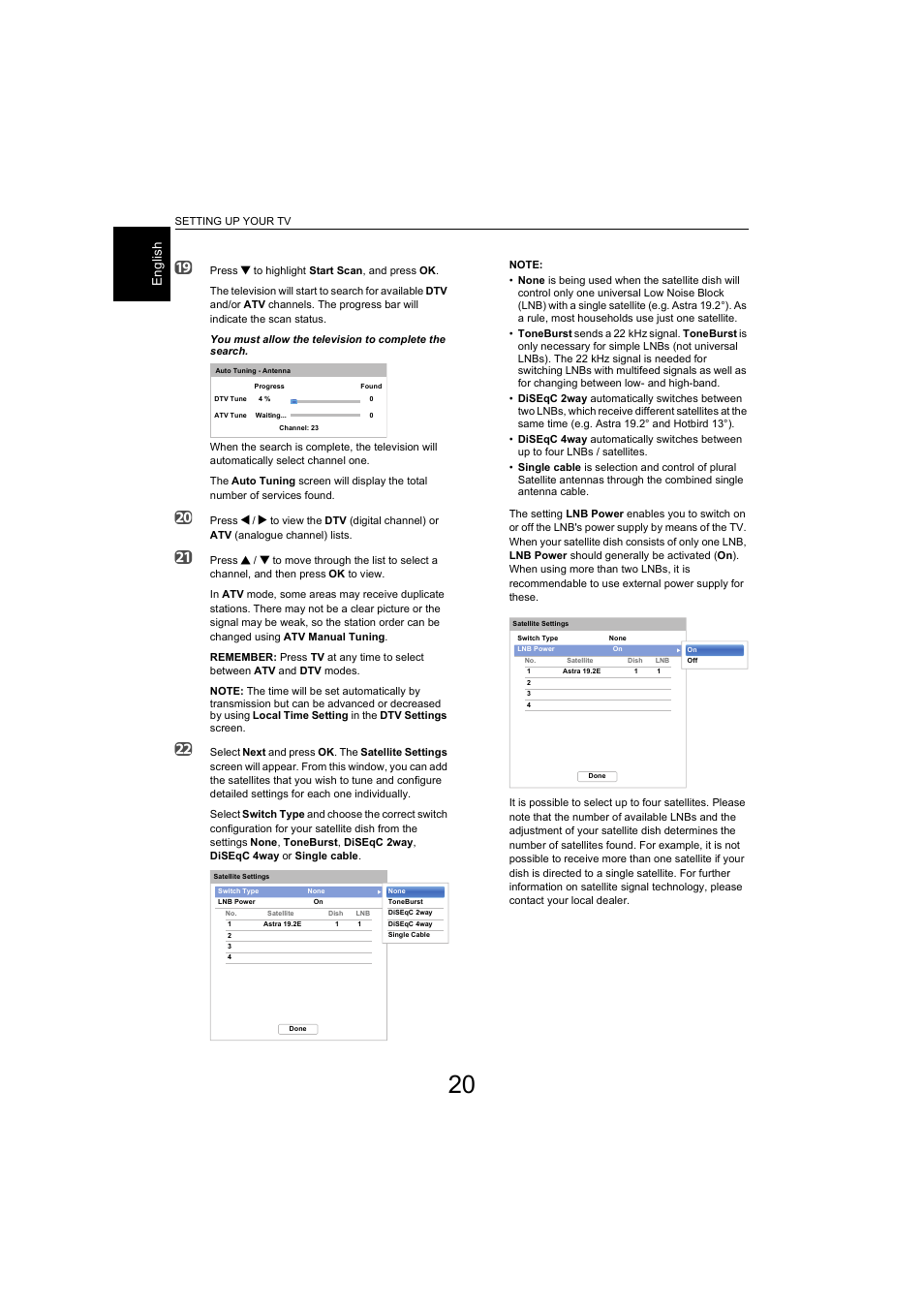 Toshiba L9363 User Manual | Page 20 / 106