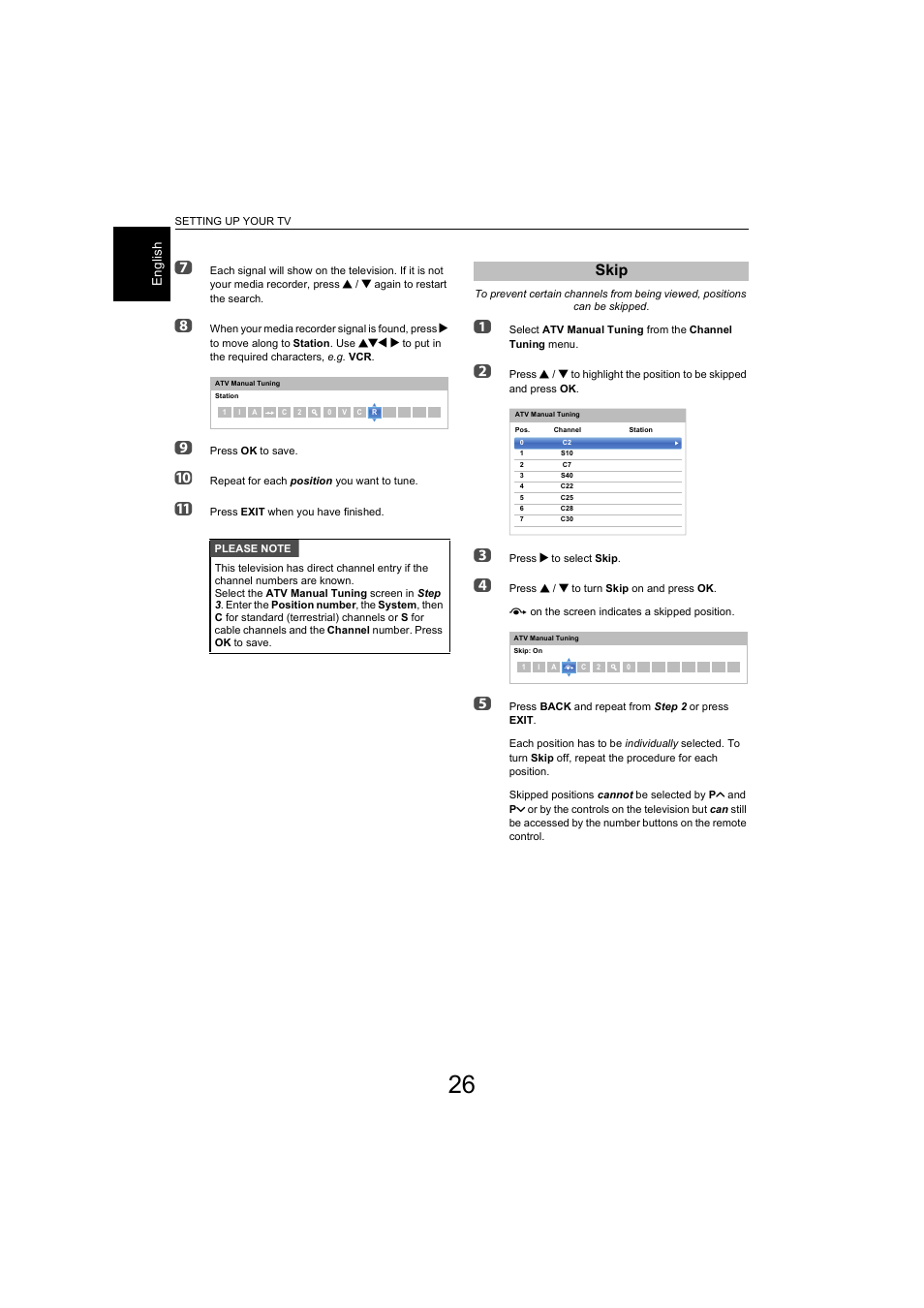 Skip | Toshiba L9363 User Manual | Page 26 / 106