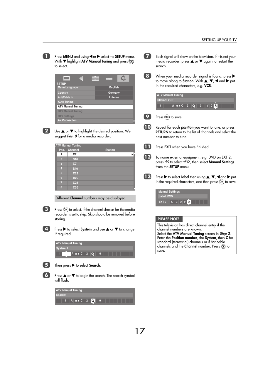 Toshiba SV685 User Manual | Page 17 / 62