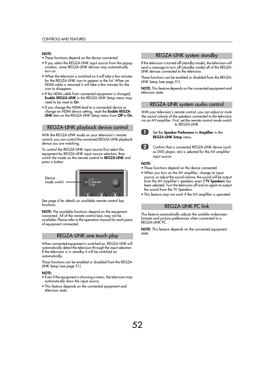 Toshiba SV685 User Manual | Page 52 / 62