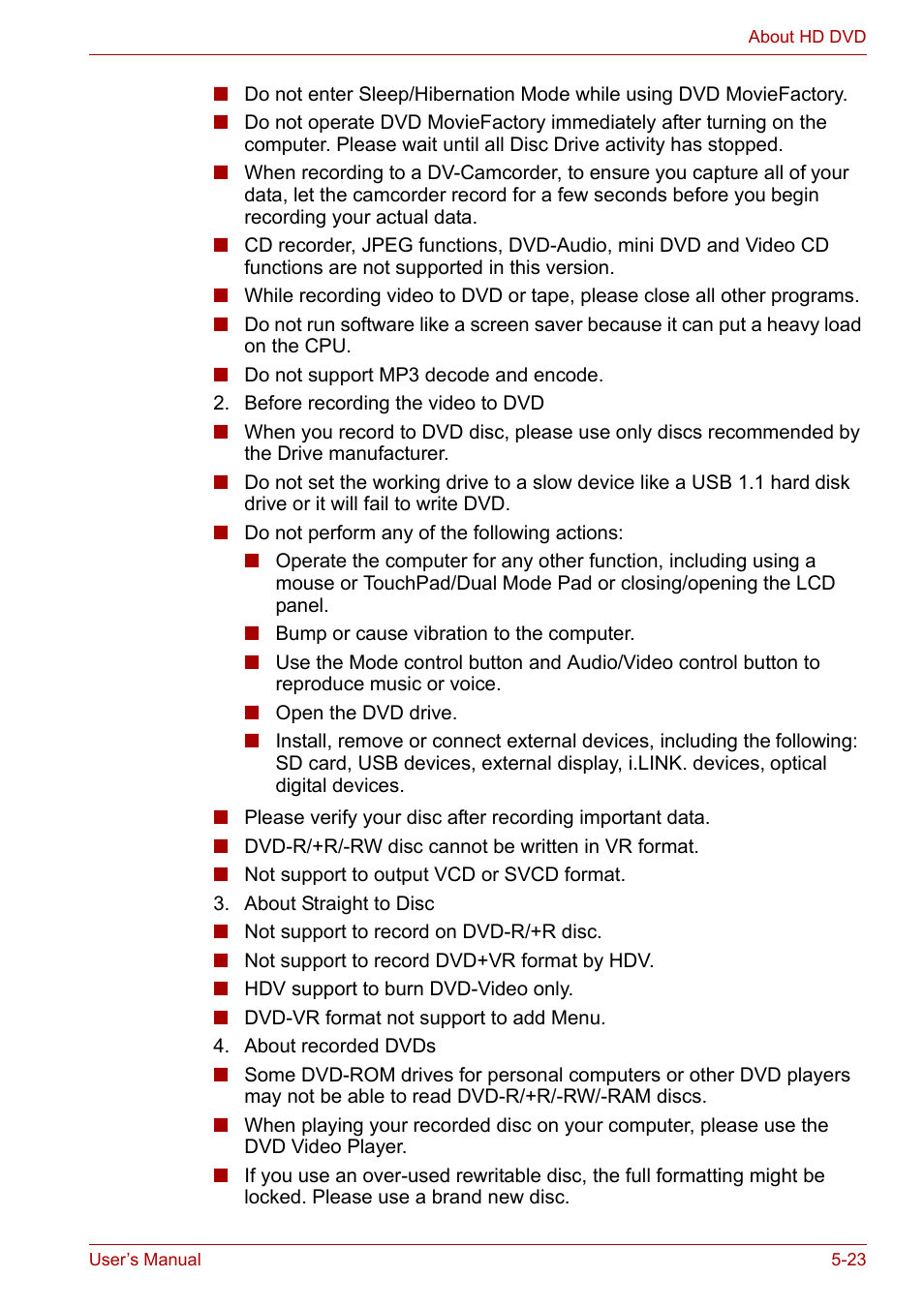 Toshiba Satellite P200 (PSPBL) User Manual | Page 108 / 191