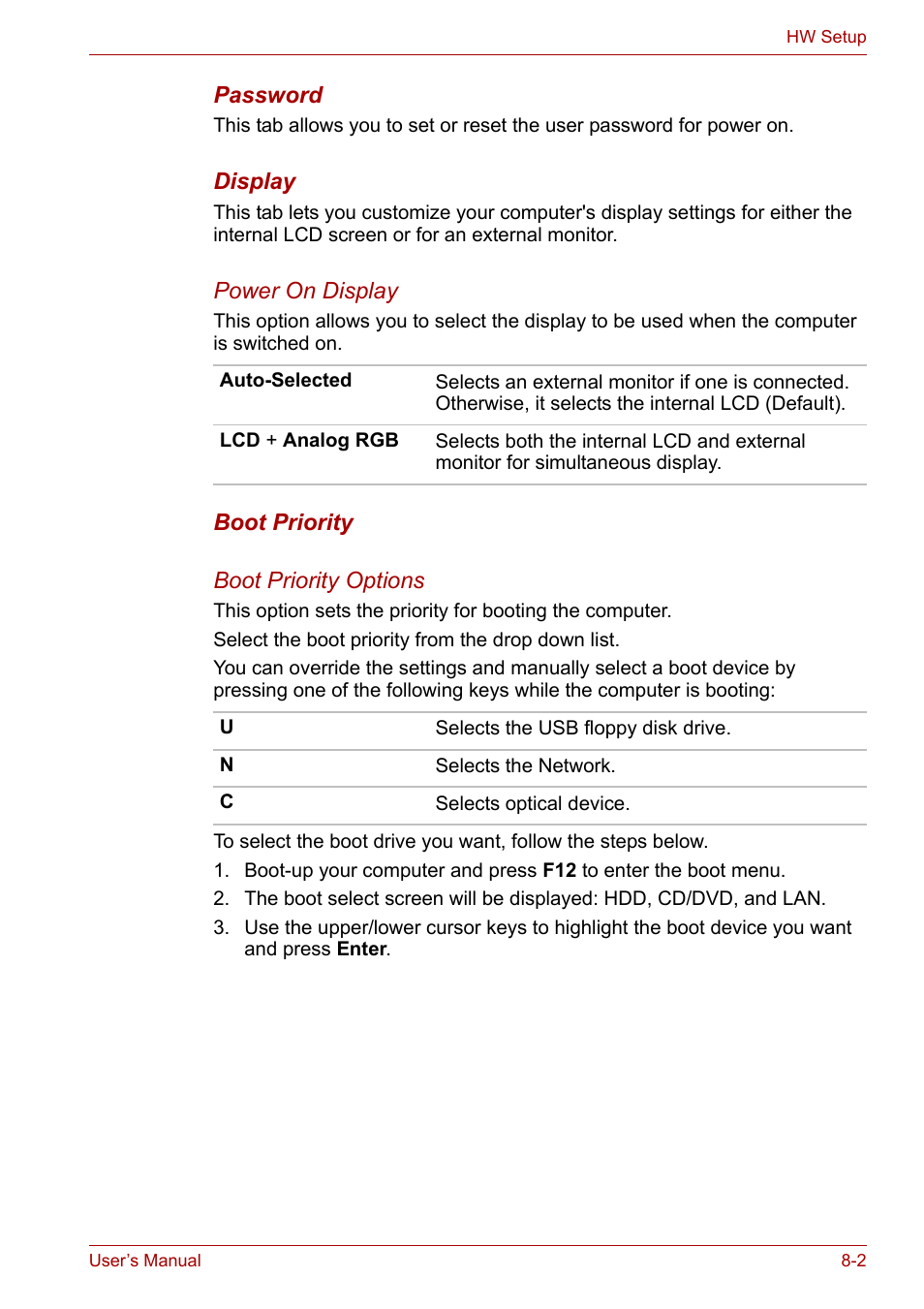 Toshiba Satellite P200 (PSPBL) User Manual | Page 128 / 191