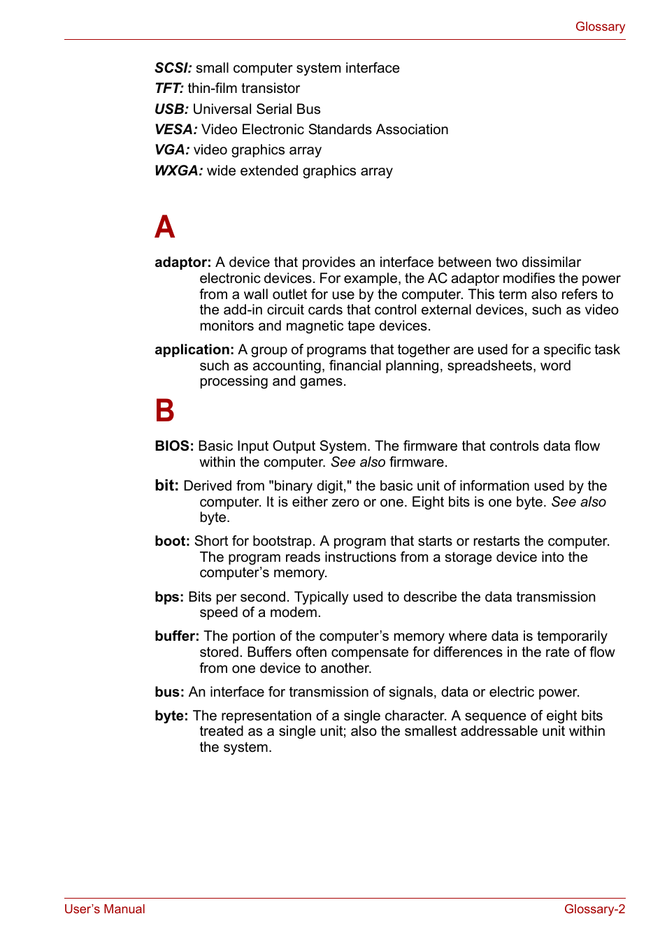 Toshiba Satellite P200 (PSPBL) User Manual | Page 185 / 191