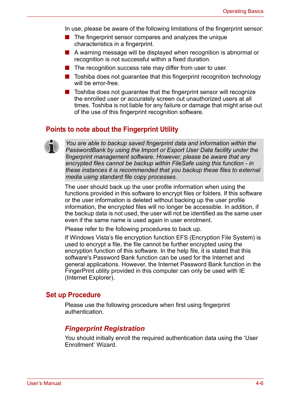 Set up procedure | Toshiba Satellite P200 (PSPBL) User Manual | Page 64 / 191