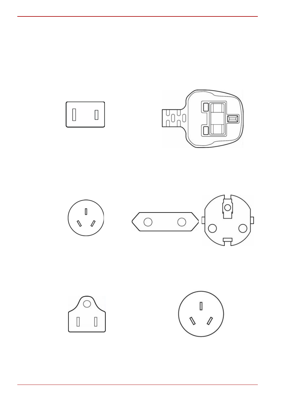 Usa united kingdom, Australia europe, Canada | China | Toshiba Satellite Pro L350 User Manual | Page 150 / 172