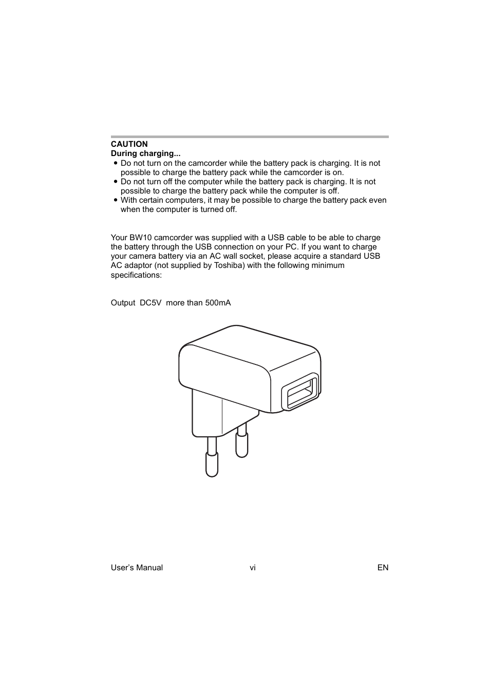 Toshiba Camileo BW10 User Manual | Page 7 / 63