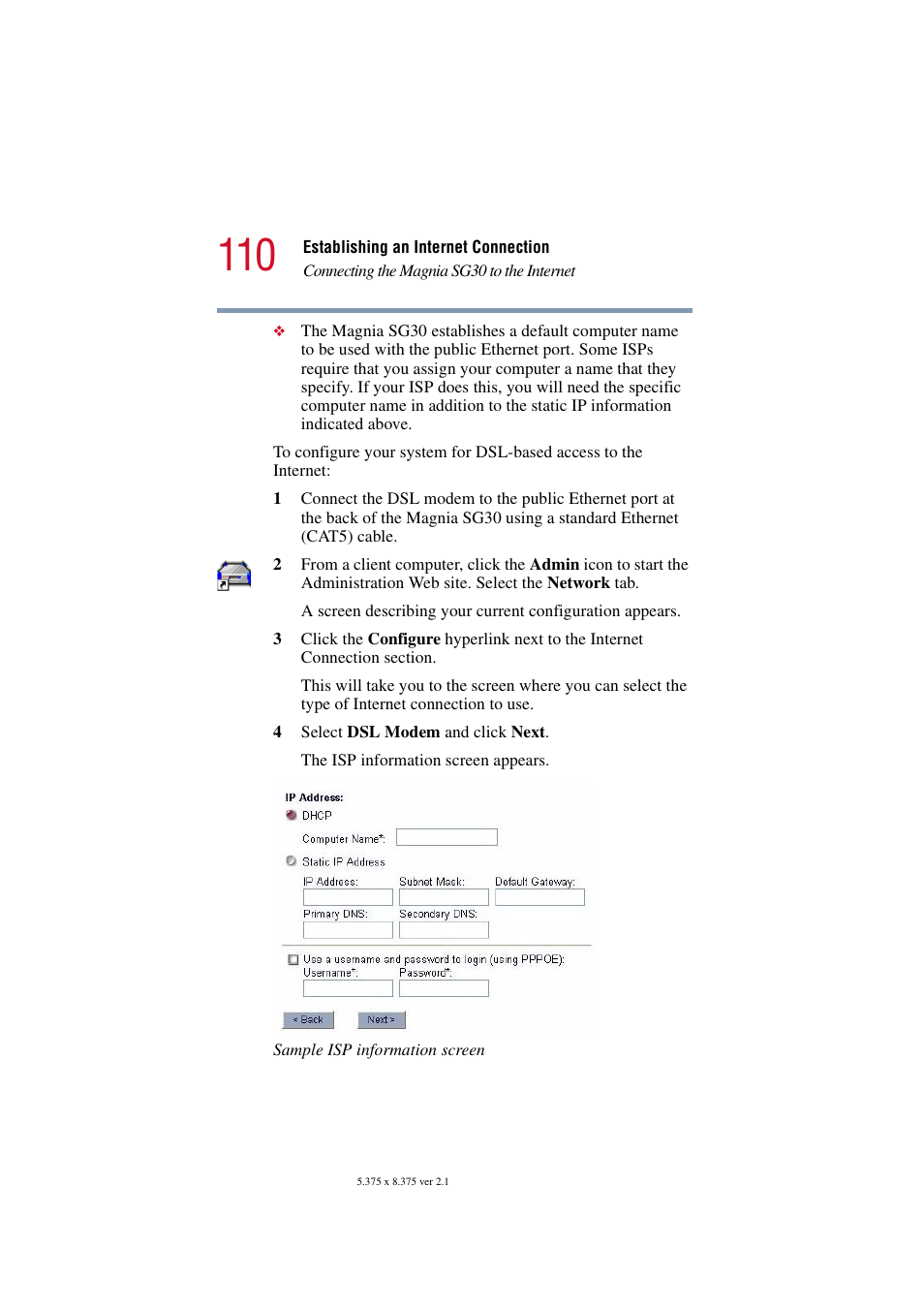 Toshiba Magnia SG30 User Manual | Page 105 / 296