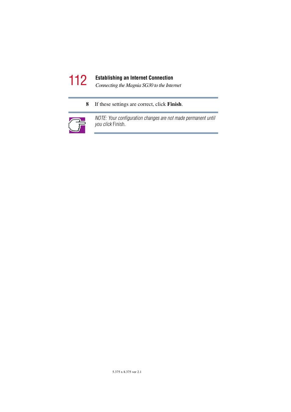Toshiba Magnia SG30 User Manual | Page 107 / 296