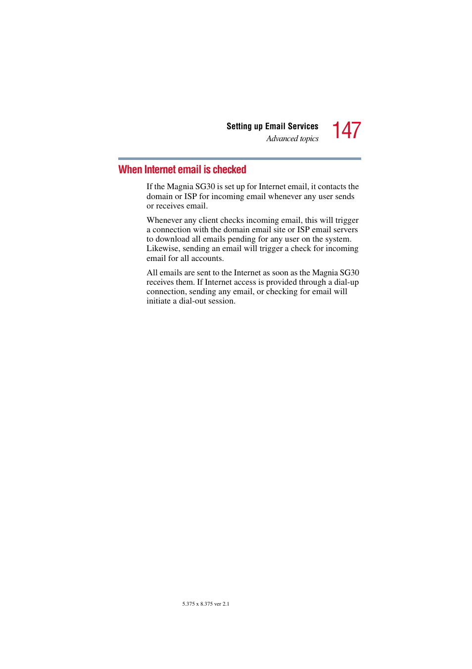 When internet email is checked | Toshiba Magnia SG30 User Manual | Page 141 / 296