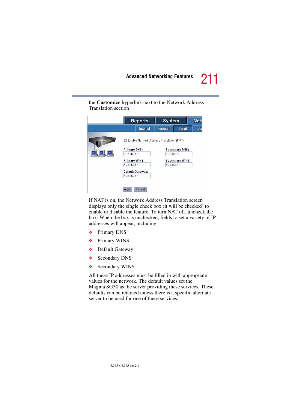 Toshiba Magnia SG30 User Manual | Page 202 / 296