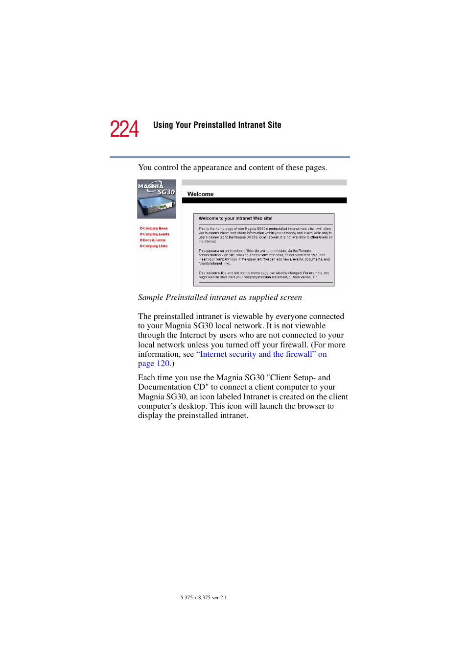 Toshiba Magnia SG30 User Manual | Page 214 / 296