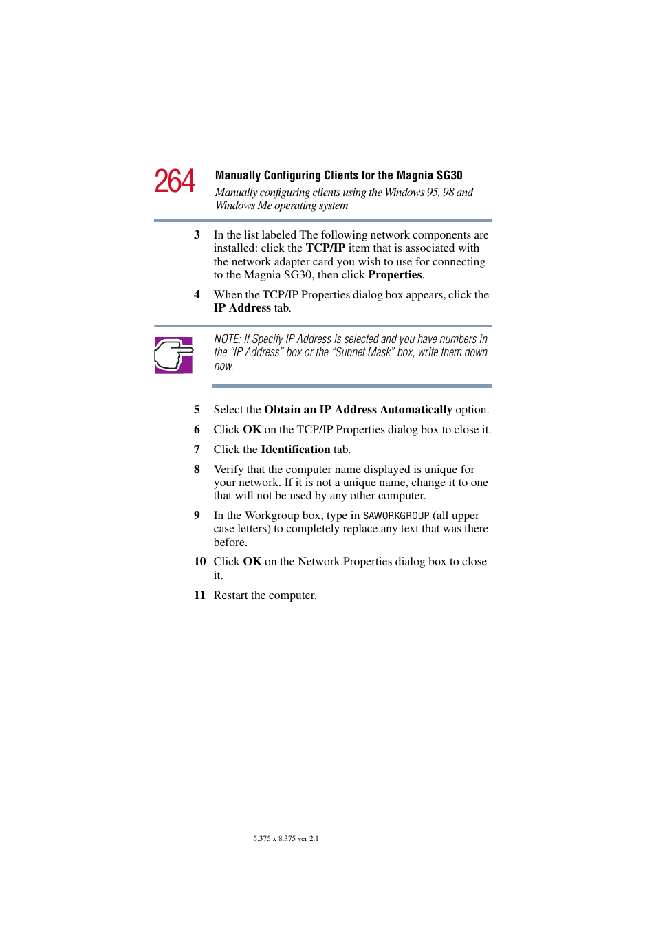 Toshiba Magnia SG30 User Manual | Page 253 / 296