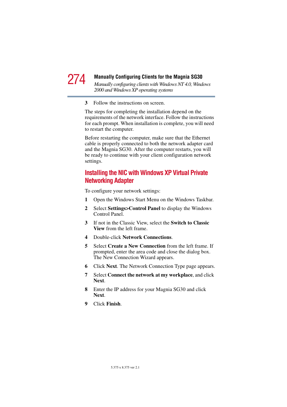 Toshiba Magnia SG30 User Manual | Page 263 / 296