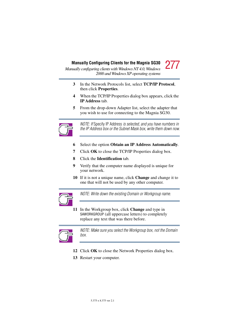 Toshiba Magnia SG30 User Manual | Page 266 / 296