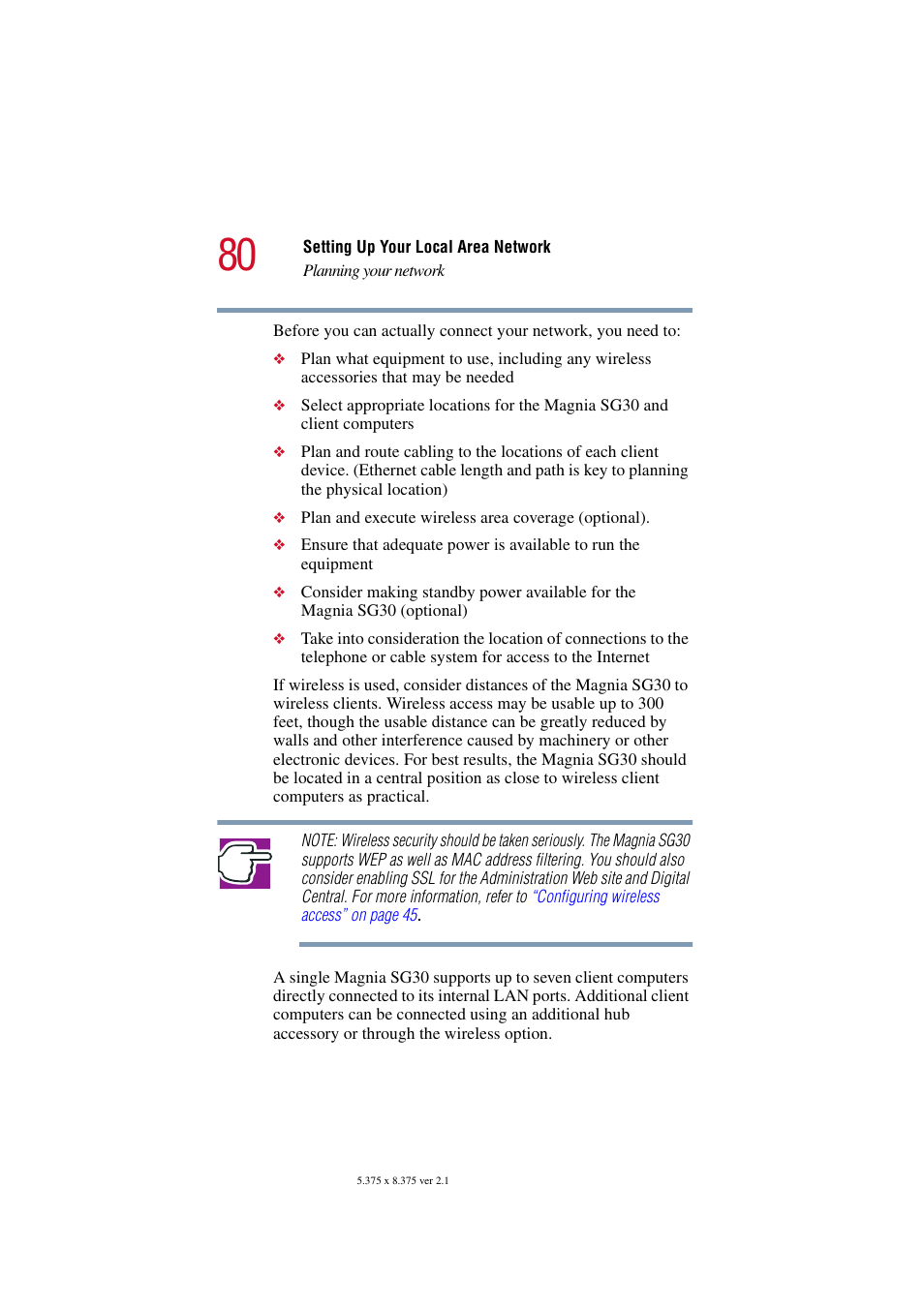 Toshiba Magnia SG30 User Manual | Page 76 / 296