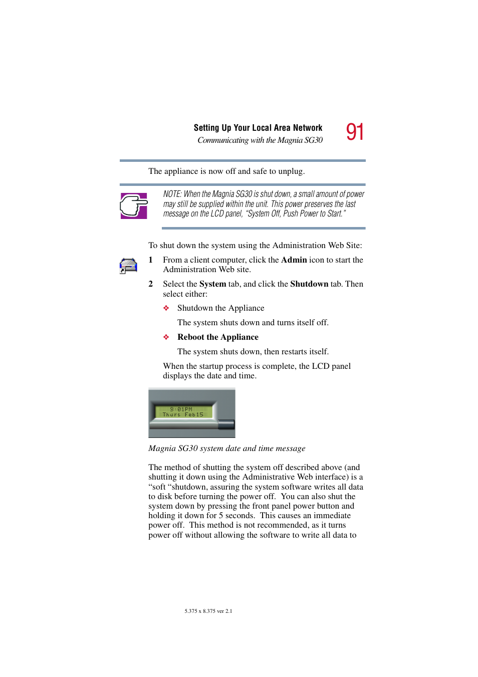 Toshiba Magnia SG30 User Manual | Page 87 / 296