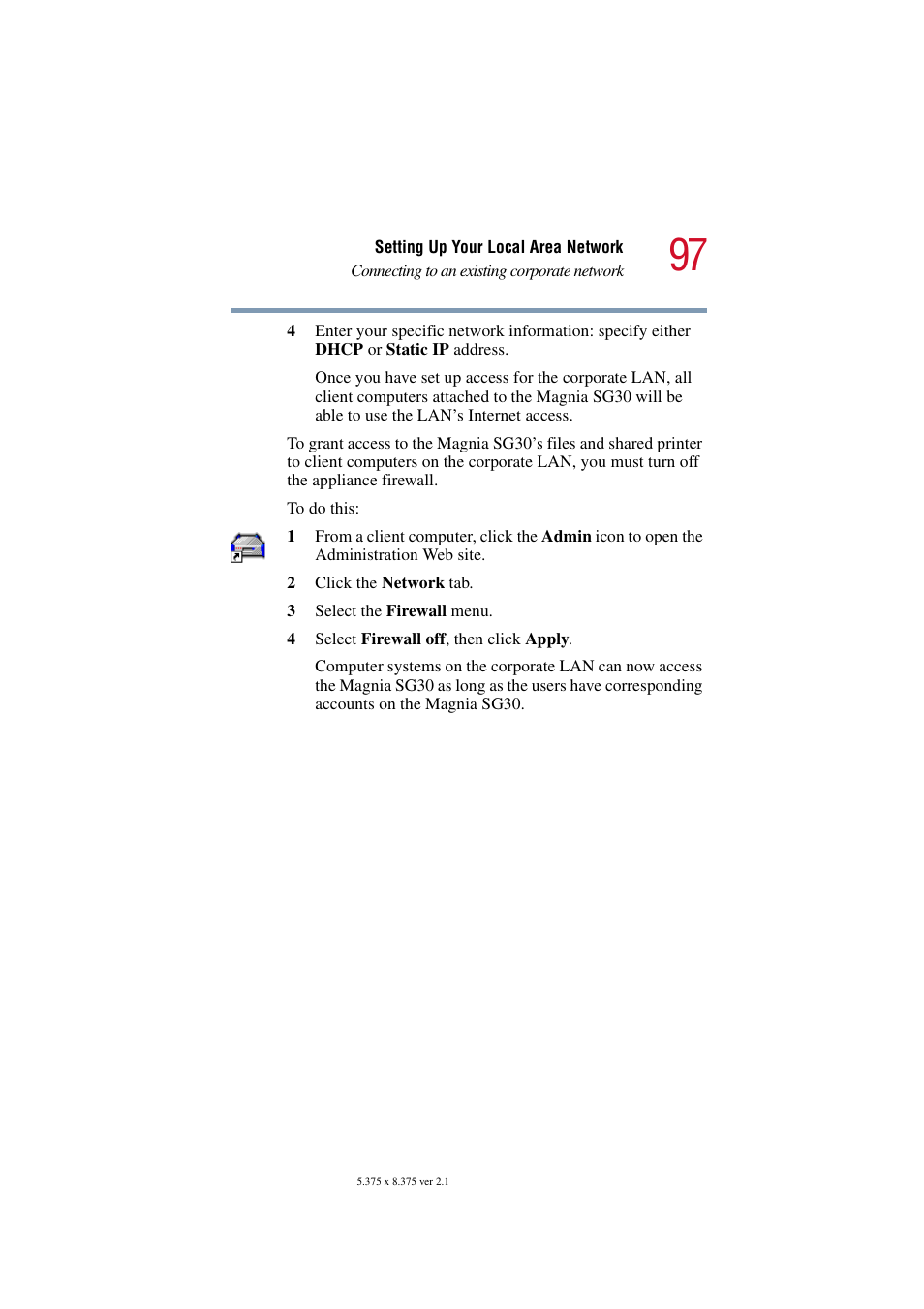 Toshiba Magnia SG30 User Manual | Page 93 / 296