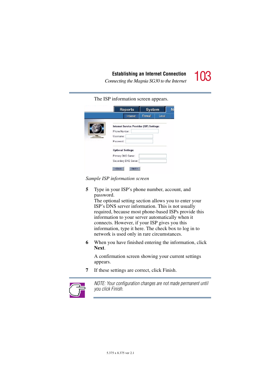 Toshiba Magnia SG30 User Manual | Page 98 / 296