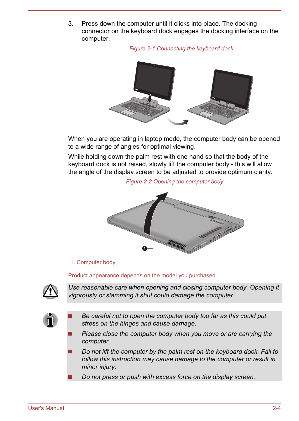 Toshiba WT310 User Manual | Page 23 / 131