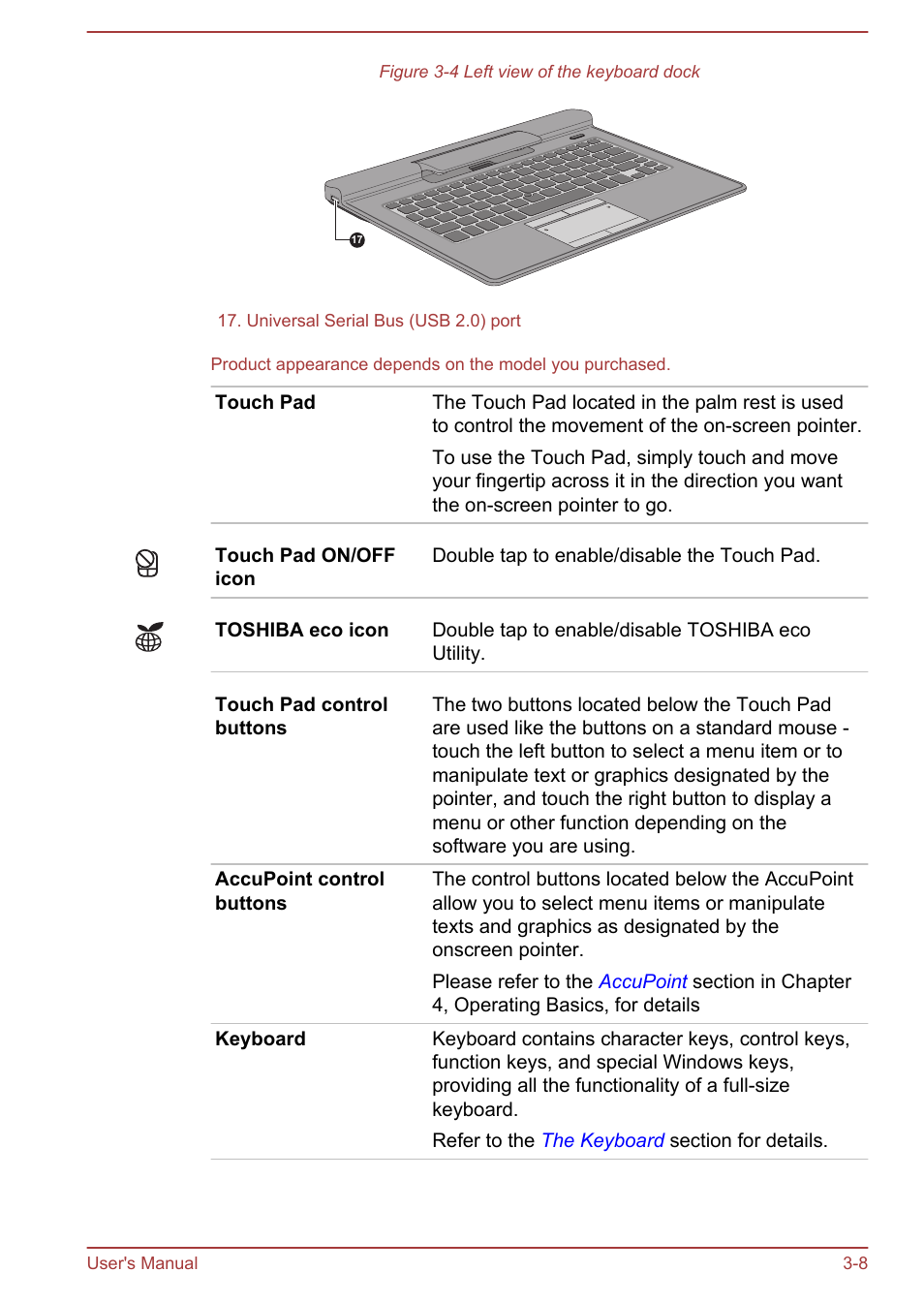 Toshiba WT310 User Manual | Page 41 / 131
