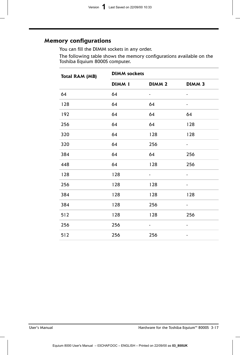 Toshiba Equium 8000 S-D User Manual | Page 58 / 80