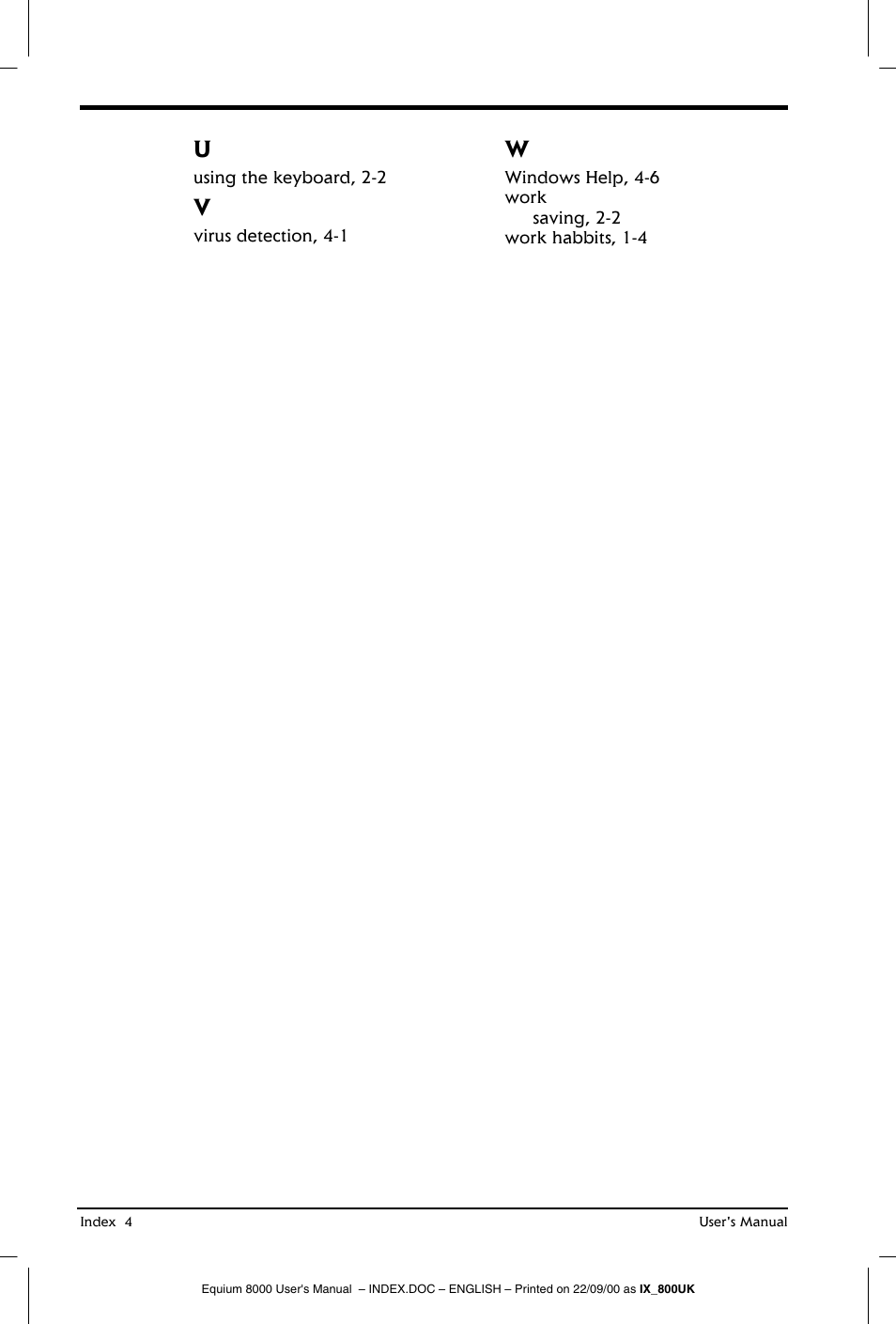 Toshiba Equium 8000 S-D User Manual | Page 80 / 80